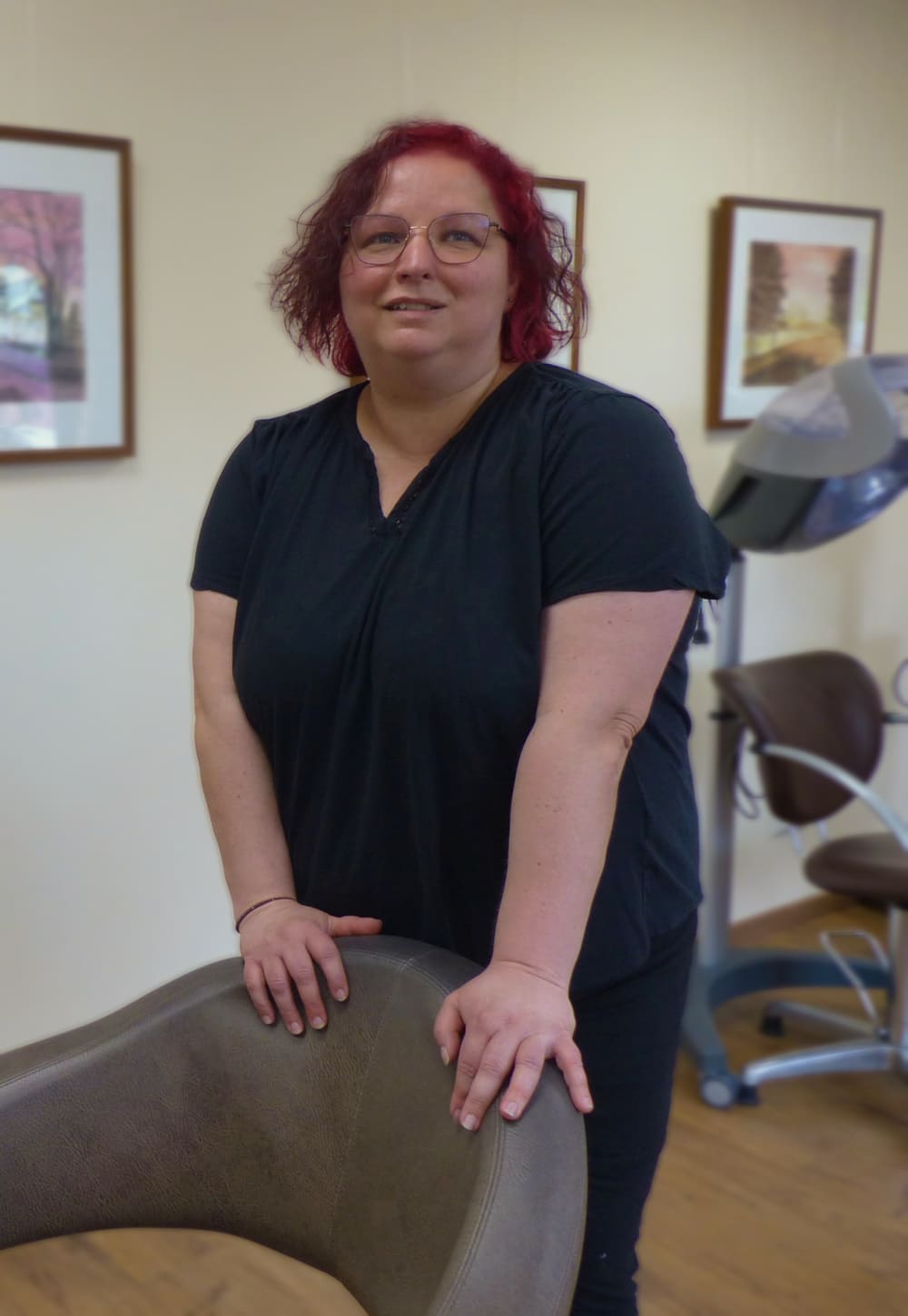 Wenke Liebmann – Inhaberin und Meisterfriseurin des Friseursalons Liebmann in Großröhrsdorf